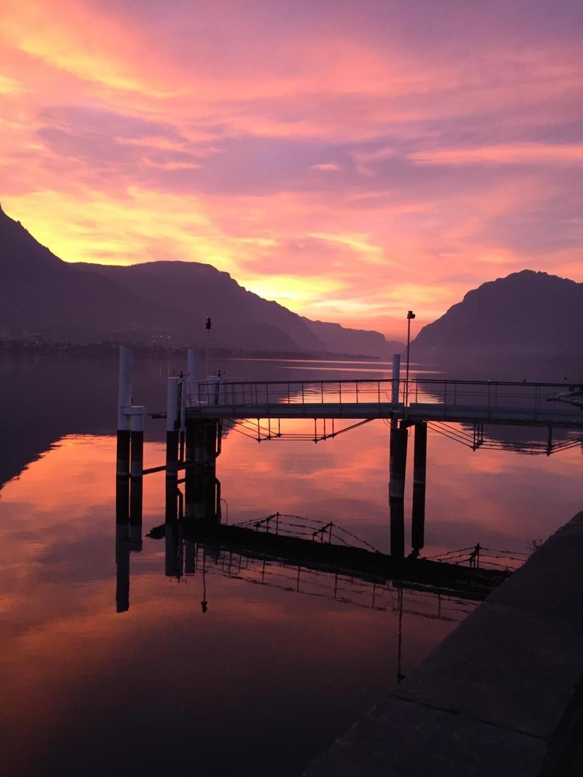Al Civico 7 Villa Oliveto Lario Eksteriør bilde